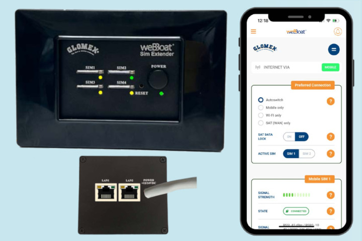 Glomex SIM Extender dla anteny weBBoat Plus 5G