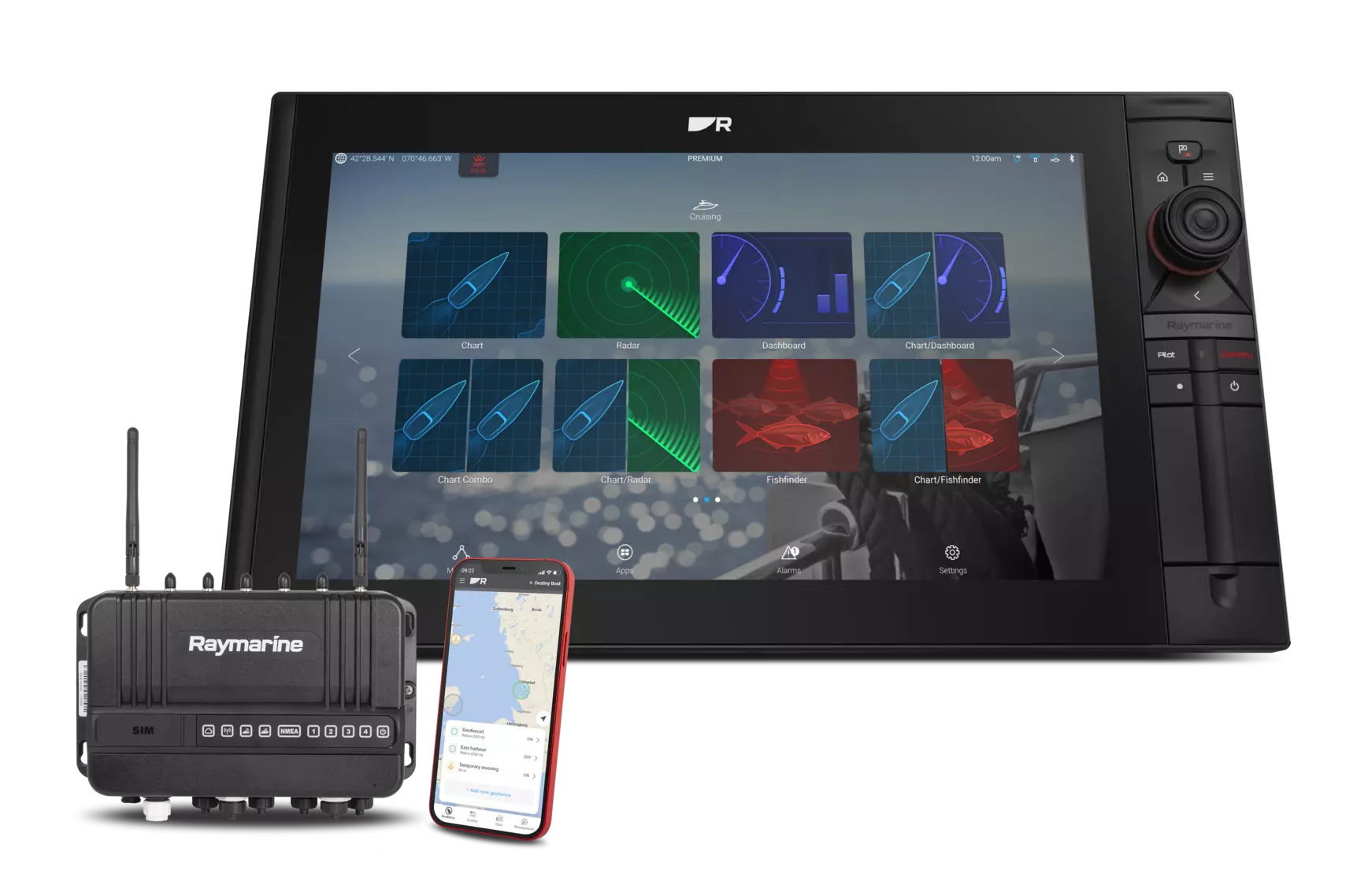 Aplikacja Raymarine Aplikacja Raymarine