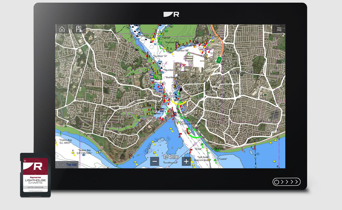 Raymarine LightHouse Charts